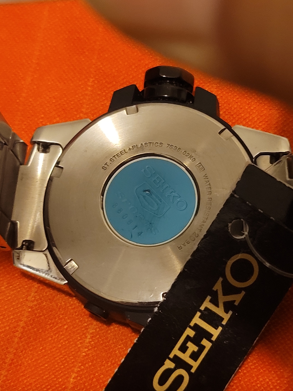 New W/Tags Seiko 5 Sports SKZ229 Map Meter Automatic Watch 200mtrs Divecore Chic - Picture 7 of 12
